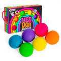 Rainbow Nee Doh Squishies 6pcs – Stress Relief Fidget Toys, Squeeze Sensory Balls, Perfect Gift