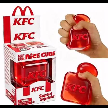 KFC Kentucky Chicken Sensory Squeeze Cube Needoh