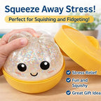 Dumpling Squishies, Glitter Dumpling Squishy Box, Colourful Dumplings