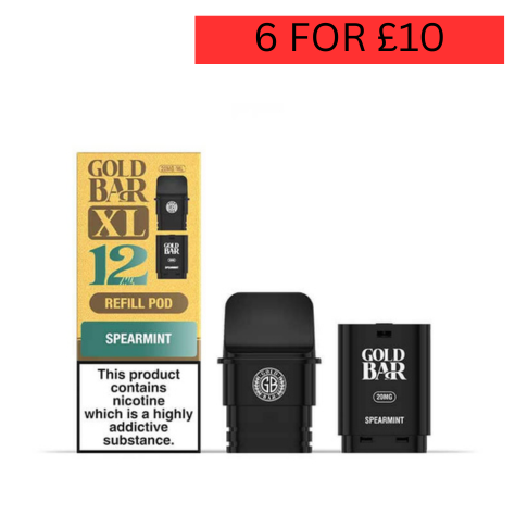 Gold Bar XL 10000 PUFFS REFILL POD