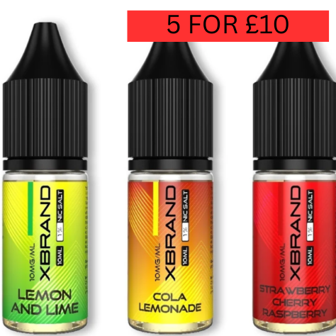 XBRAND Nic Salts – Premium Vape Nicotine Salt E-Liquid 20MG