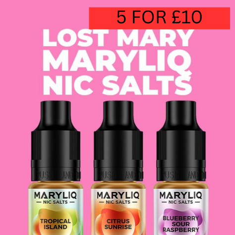 Lost Mary Nic Salts | Premium Nicotine Salt E-Liquid 20MG