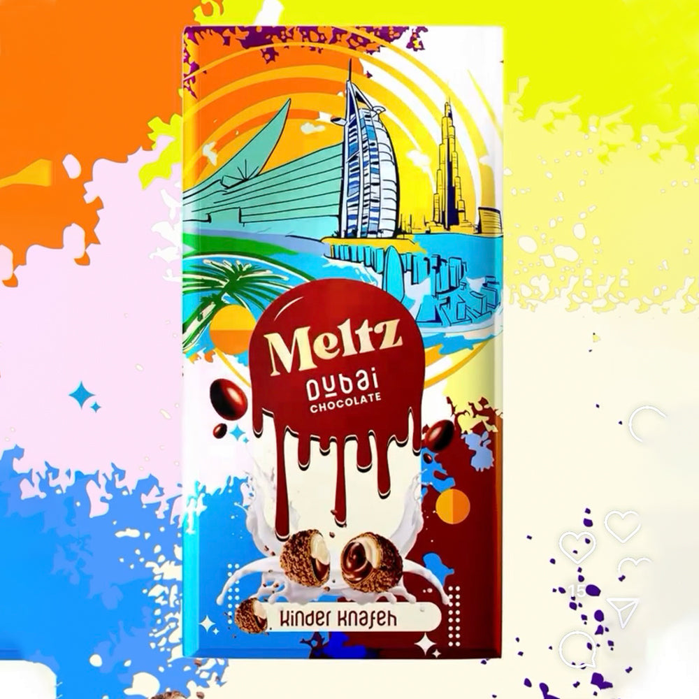 Kinder – Meltz Dubai Chocolate 75gram