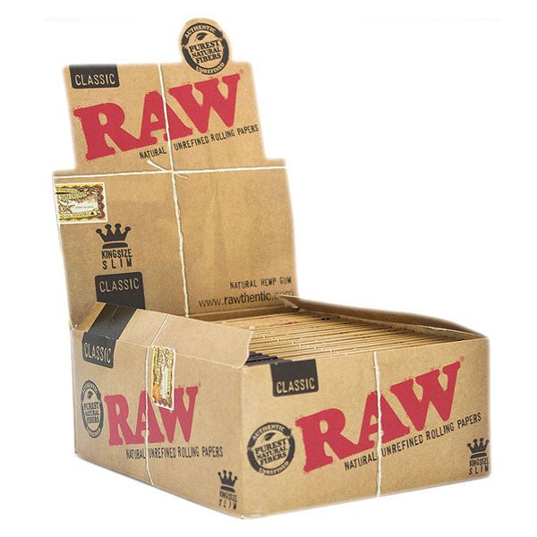 Raw Classic King Size Slim Natural (5 Packs)